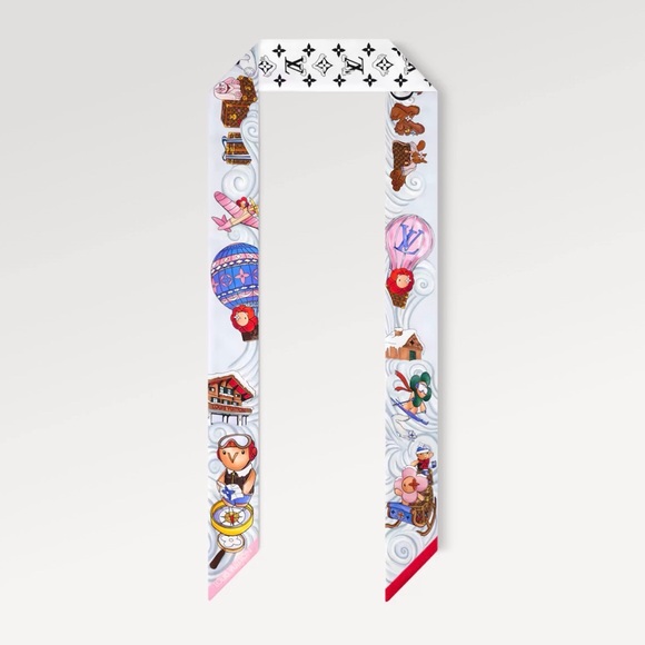 New Authentic Louis Vuitton Vivienne Holiday BB Bandeau M97196
